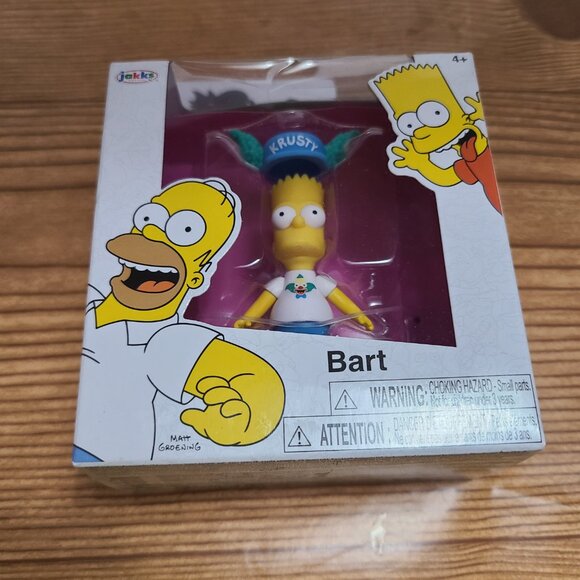 Bart Kamp Krusty The Simpsons Jakks 3" figure - Picture 5 of 5